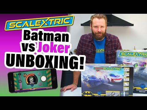 SCALEXTRIC | UNBOXING Batman vs Joker!