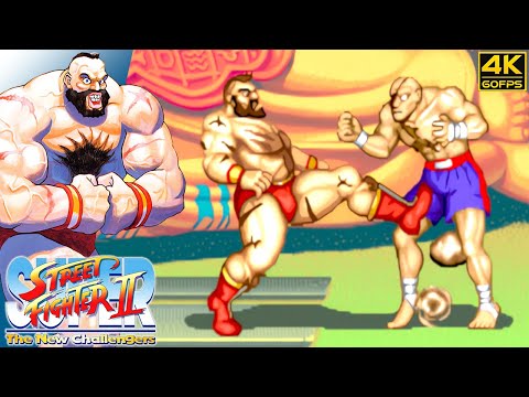 Super Street Fighter II - Zangief (Arcade / 1993) 4K 60FPS