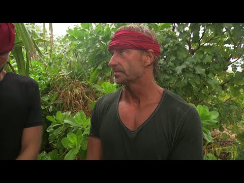 Det börjar bli tungt för deltagarna i lag Syd  – Robinson (TV4)