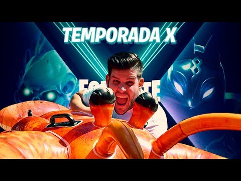 **TEMPORADA X** PRIMERA VICTORIA **FORTNITE**