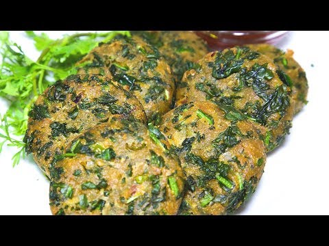Bread Palak Cutlet | Bread Palak Vada | Quick Evening Snacks Recipe | Kanak's Kitchen