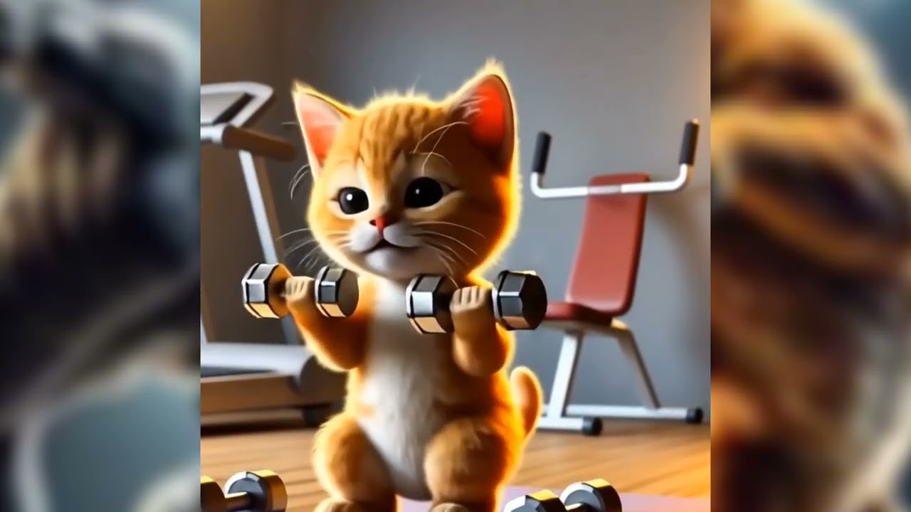 Balas dendam terbaik untuk si Oyen #cat #ai #funny