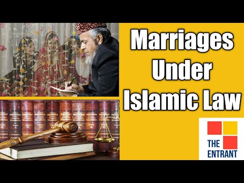 Marriages under Islamic Law