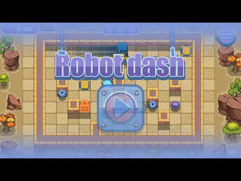 Robot dash: Slider rush puzzle