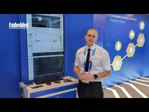 Robin Saltnes, of Nordic Semiconductor, at CES 2026