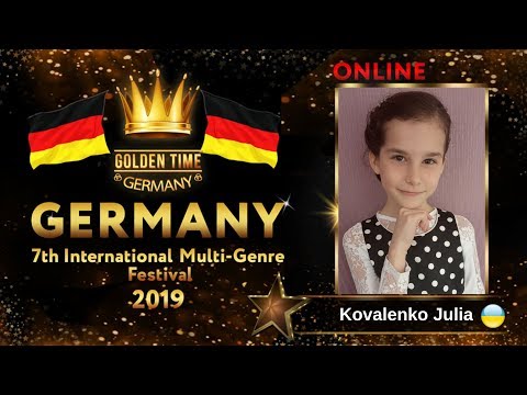 GTG-4114-0033 - Коваленко Юлия/Kovalenko Julia -  Golden Time Online Germany 2019