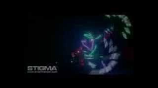 Laser finger n mirror act growing three entertainment