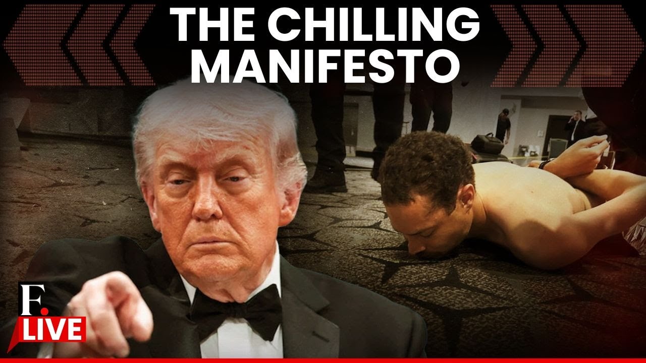 LIVE: White House Shooting: Inside the ‘Friendly Federal Assassin’ Manifesto