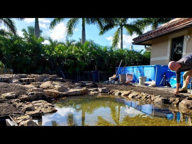 RAWW Fishing Pond Build