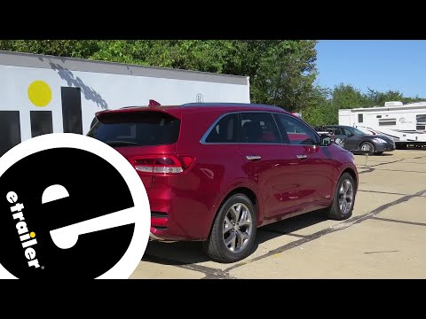 etrailer | DIY Install: Curt Trailer Hitch Receiver on your 2016 Kia Sorento