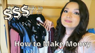How to Sell Your Clothes for Money! Poshmark, ThredUP, Plato