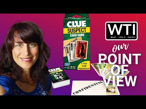 Clue Suspect Card Game - WTI product video review