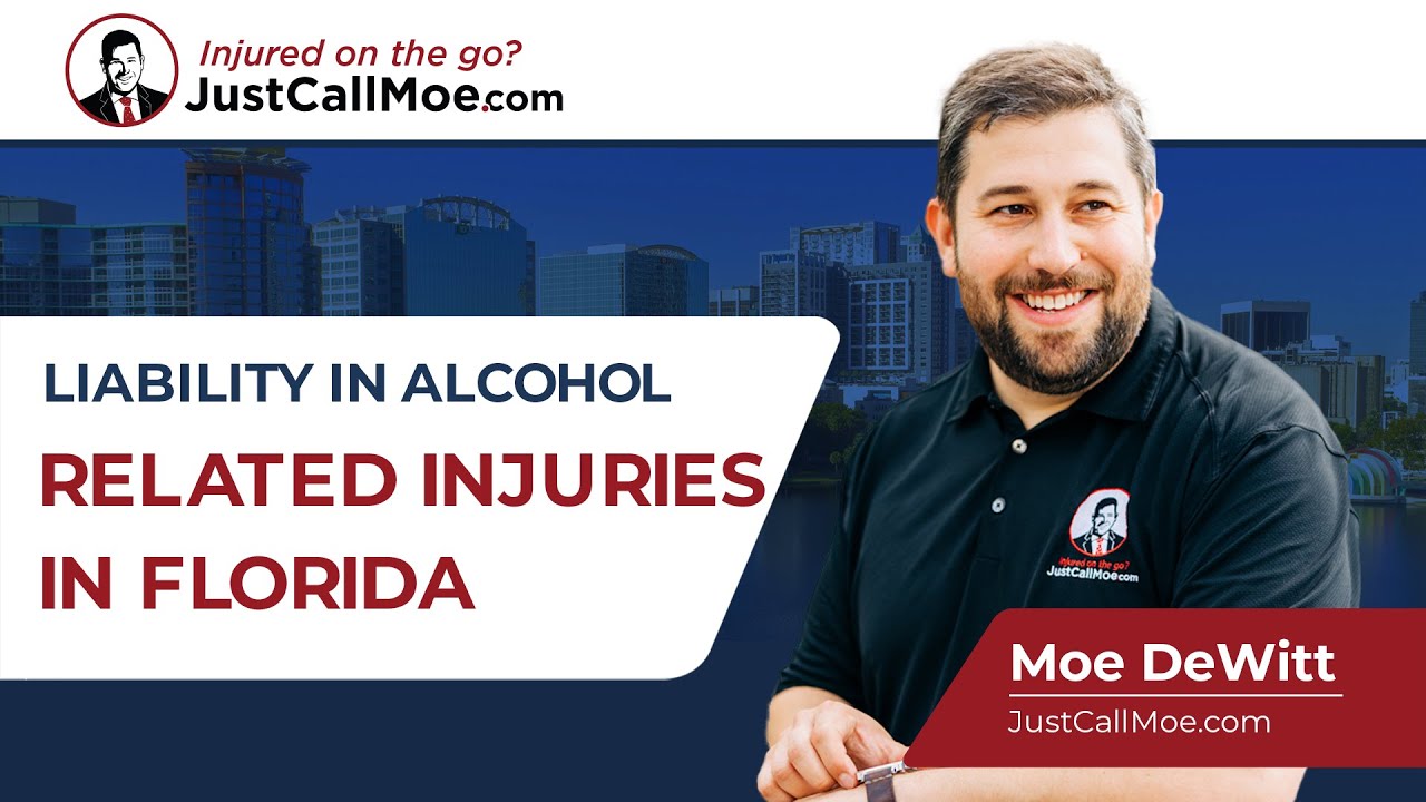 Who is liable for alcohol-related injuries after an accident in Florida?