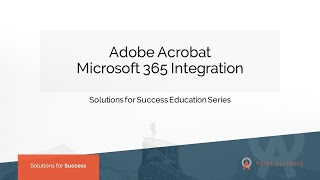 How Adobe Acrobat integrates into Microsoft 365 (Demo included)