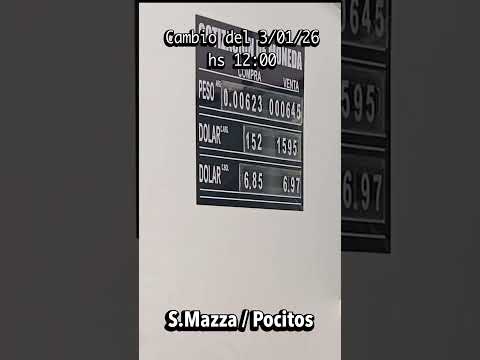 🔥 PRIMER Cambio del 2026 🎆 Sábado 03/01 Salvador Mazza 🇦🇷🇧🇴 | Dólar a $1.520 💵