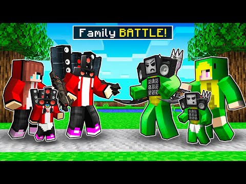 Maizen's Ultimate Minecraft Showdown: JJ Family vs Mikey Family!