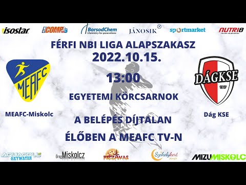 MEAFC TV Röplabda: MEAFC-Miskolc - DÁG KSE