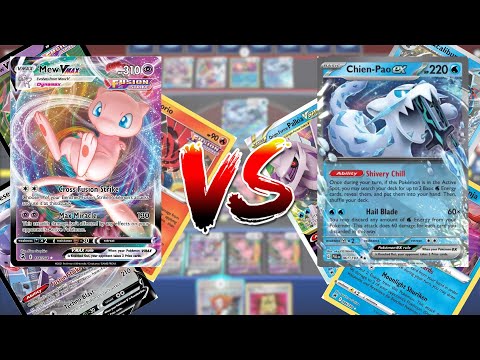 INTENSE CHIEN-PAO EX VS MEW VMAX FULL MATCH POKEMON LIVE PTCGL