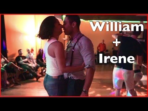 Hot Couple! William Teixeira & Irene Silvia Brazilian Zouk Dancing in Atlanta!