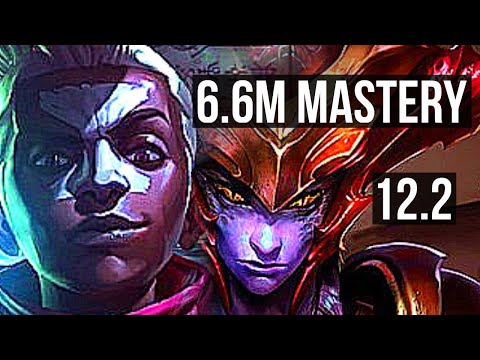 EKKO vs SHYVANA (JNG) | 6.6M mastery, 12/1/6, 1200+ games, Rank 9 Ekko | EUW Challenger | 12.2