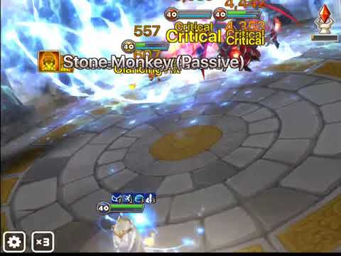 turn 1 xing zhe stuns entire enemy team | Summoners War