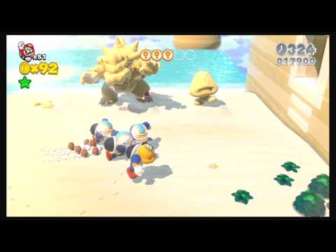 E24K's Super Mario 3D World - World 5-1 [Sunshide Seaside]