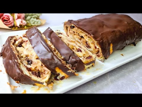 Apple Chocolate Roulade