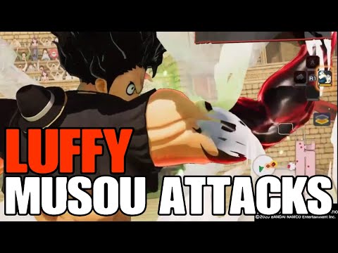 One Piece Pirate Warriors 4 - ALL Luffy's Musou Attacks