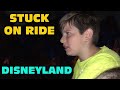 Kid Temper Tantrum Gets Stuck On A Ride At Disneyland