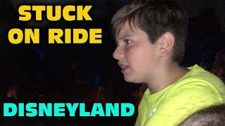 Kid Temper Tantrum Gets Stuck On A Ride At Disneyland!