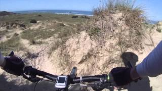 Sand dunes cycling in Jersey - 12th April '15
