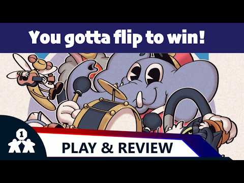 You gotta flip to win! | Fliptoons review and solo play | One Stop Co-Op Shop