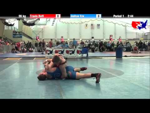 Travis Rutt vs. Joshua Fox at 2013 ASICS University Nationals - FS