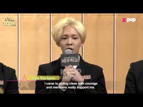 02/25/16 KPOPNEWS - Acting class with Park Sin-yang