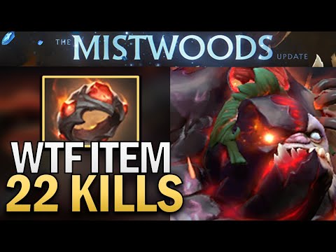 PUDGE WITH GIANT'S RING IS HUGE - DOTA 2 7.28 GAMEPLAY