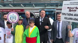 BÜYÜKŞEHİR, ULAŞIM A Ş  İLE ‘NEZAKET YOLDA KALMASIN’ PROJESİNİ HAYATA GEÇİRDİ