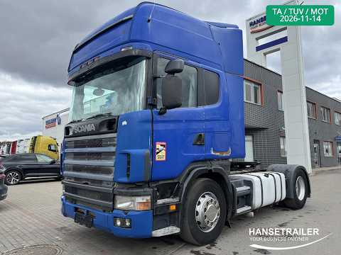 Scania R 124 LA, double sleeper