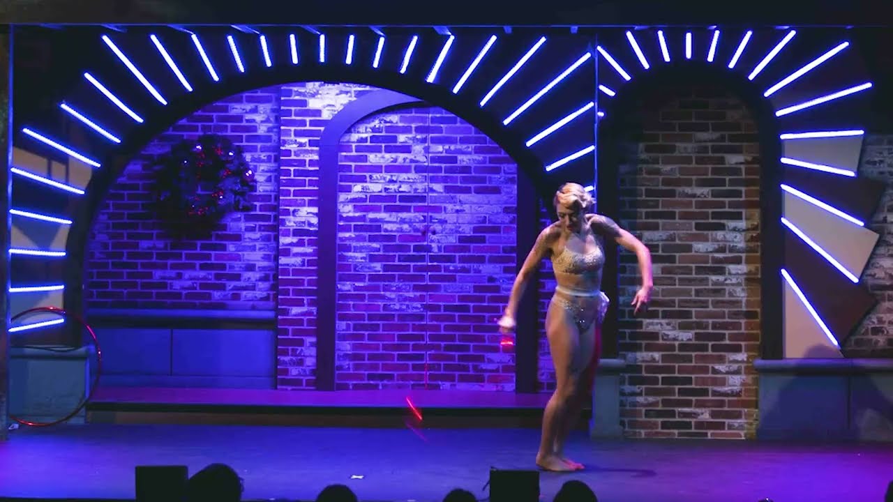 Promotional video thumbnail 1 for Extravagant Aerialist and Hula Hoop Performer