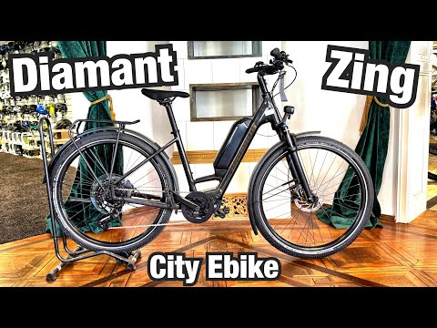 One Of The Most Popular City E-Bikes! Diamant Zing. Engine, battery, service - review and response.