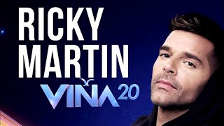 #VIÑA2020 VUELVE RICKY MARTIN A VIÑA 2020