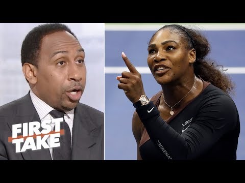 Stephen A. says Serena Williams was wrong for 2018 US Open controversy | First Take | ESPN Video