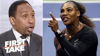 Stephen A. says Serena Williams was wrong for 2018 US Open controversy | First Take | ESPN