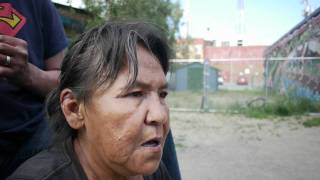 When I look at Gina's face, I see a strong, caring woman trying to survive homelessness.