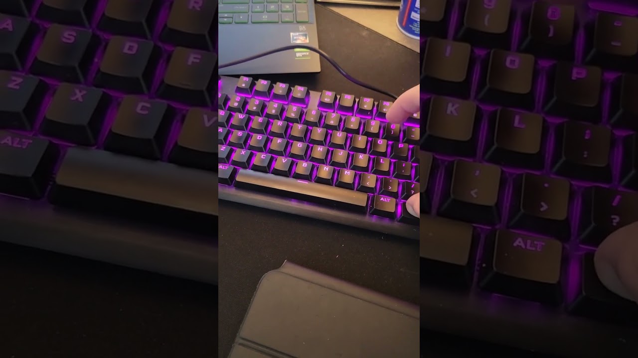 Simple Video: How To Change the Color or Partner of your Corsair K60 K65