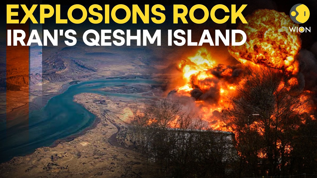Iran War LIVE: Explosions Heard in Qeshm Island in Persian Gulf | WION LIVE