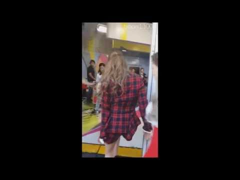 140918 SNSD Taeyeon, Tiffany and Seohyun @ Mnet Wide Open Studio