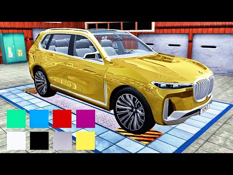 BMW X7 Car Driving Simulator (by DoDaaa) Android GamePlay