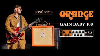 Jose Rios tries out the Orange Gain Baby 100