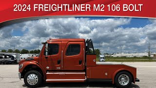 A preview image of the linked video showcasing 2024 Freightliner M2 106 Bolt