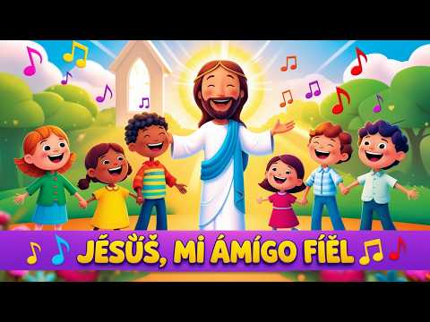 Jesús, Mi Amigo Fiel! 🎶 Canto Cristiano para Niños | Música para Crecer en la Fe